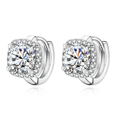 Nadine square earrings