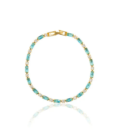 Natural Turquoise Stone Bracelet