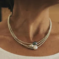 Antique Lustre Pearl Necklace