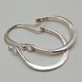 Lunar Halo Hoop Earrings