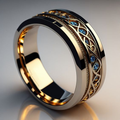 Offer: Golden Infinity Ring Vintage