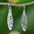 Hollow dangling vintage earrings